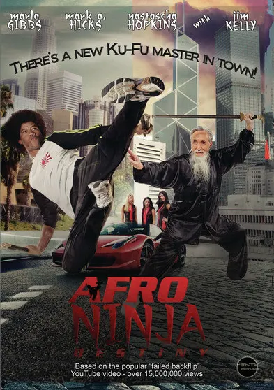 Afro Ninja (DVD) (MOD)