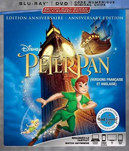 Peter Pan Signature Collection (2018) (Blu-ray/DVD Combo) – Bilingual on MovieShack