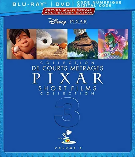 Pixar Short Films Collection Vol. 3 (Blu-ray/DVD Combo) – Bilingual on MovieShack