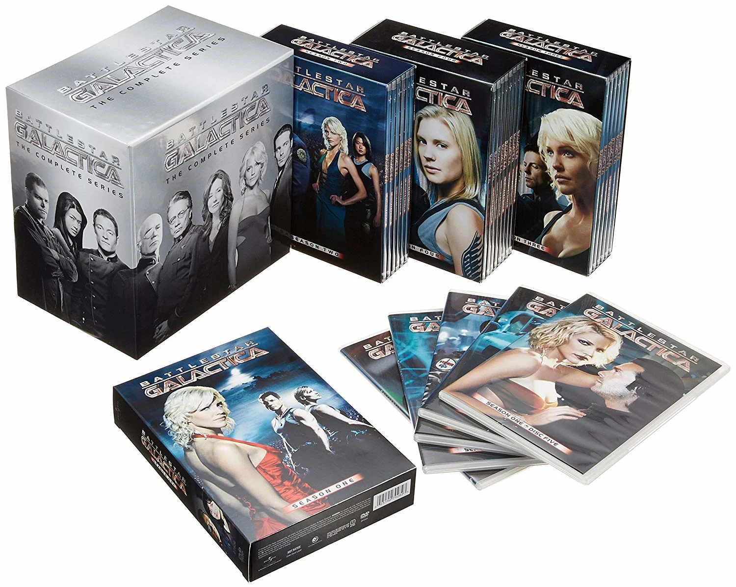 Battlestar Galactica: The Complete Series (DVD) on MovieShack