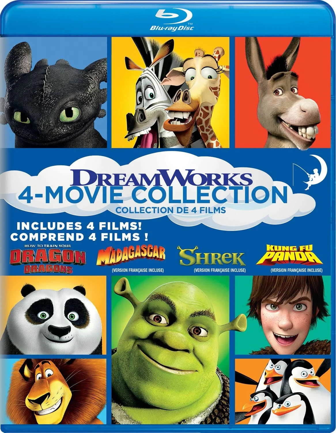 DreamWorks: 4-Movie Collection (Blu-ray) on MovieShack
