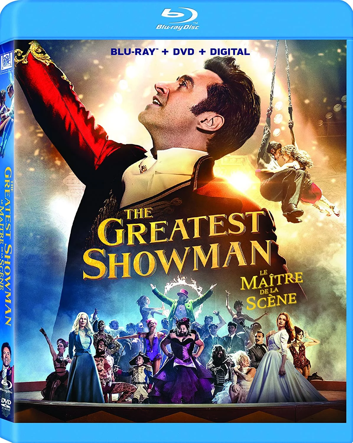 Greatest Showman, The (Blu-ray/DVD Combo) on MovieShack