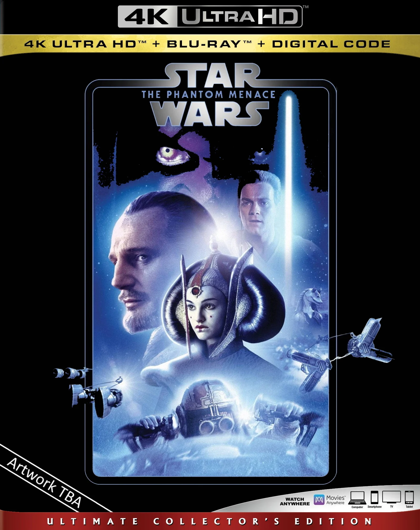 Star Wars: The Phantom Menace (4K-UHD) on MovieShack