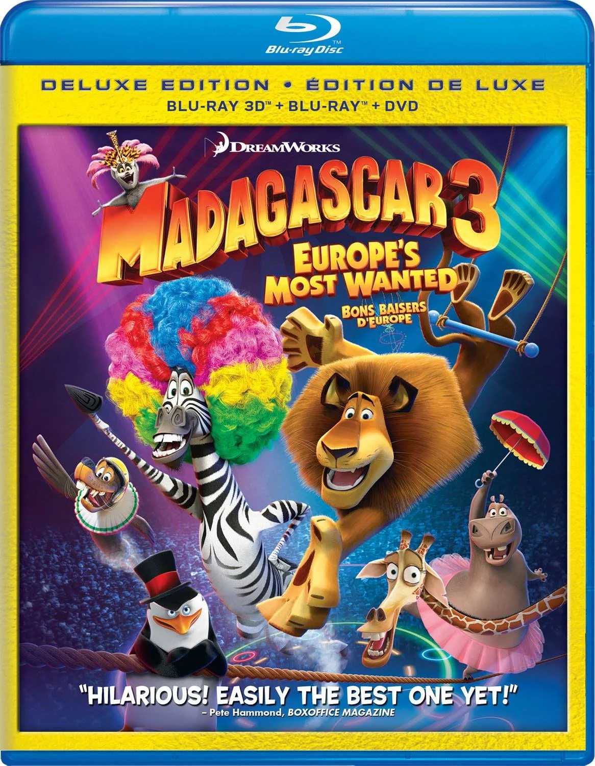 Madagascar 3: Europe’s Most Wanted (3D Blu-ray)