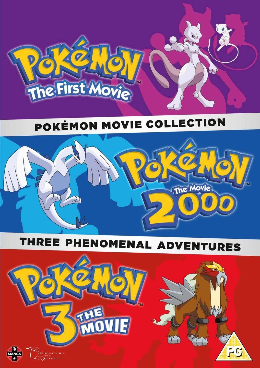 Pokemon Movies Collection 1-3 (Standard Edition) (DVD) on MovieShack