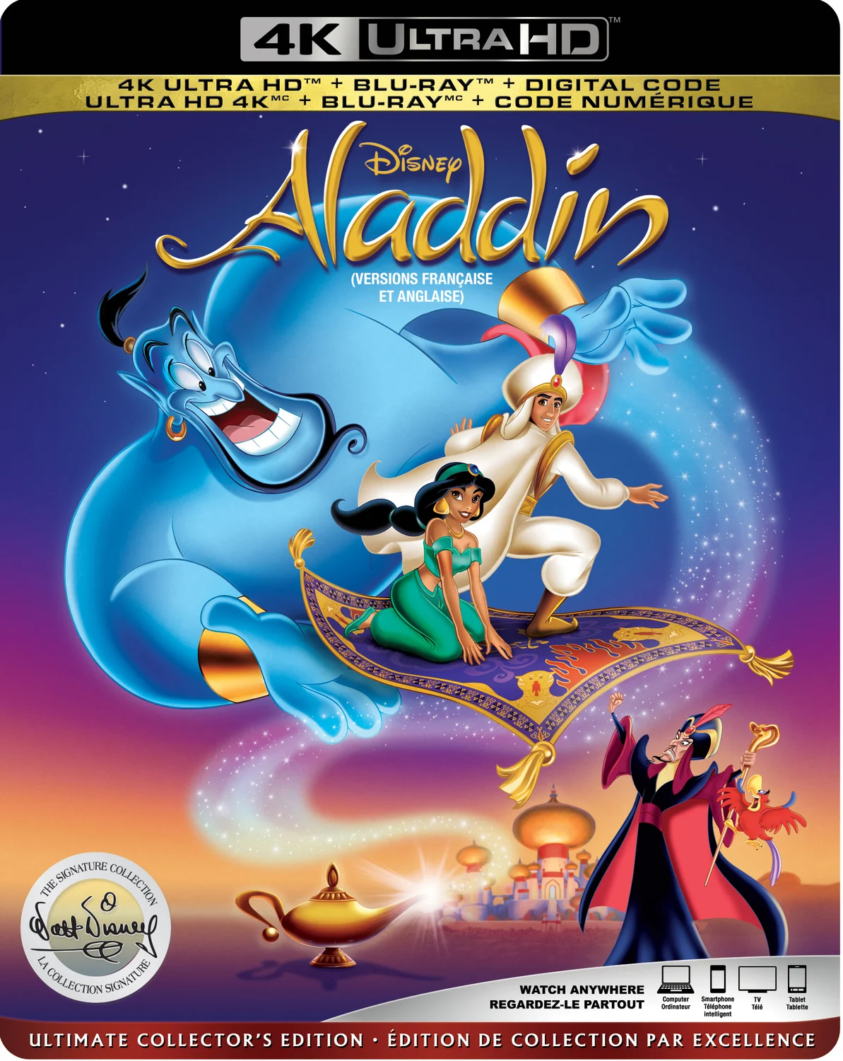 Aladdin (Walt Disney Signature Coll.) (4K-UHD) on MovieShack