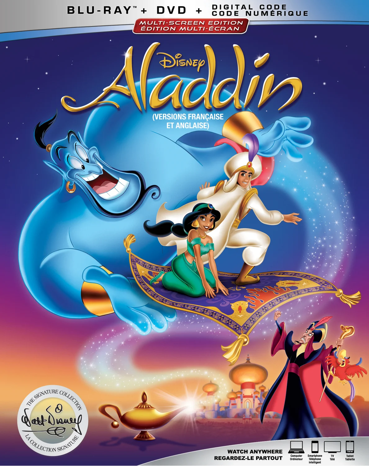 Aladdin (Walt Disney Signature Coll.) (Blu-ray/DVD Combo) on MovieShack