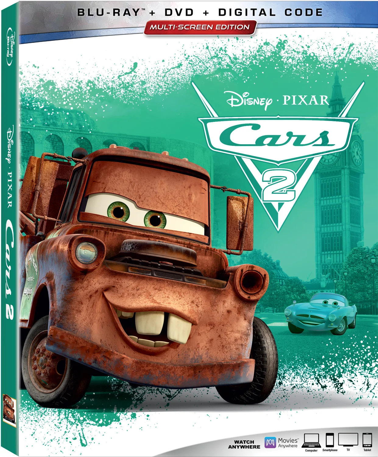 Cars 2 (2019 re-issue) (Blu-ray/DVD Combo)