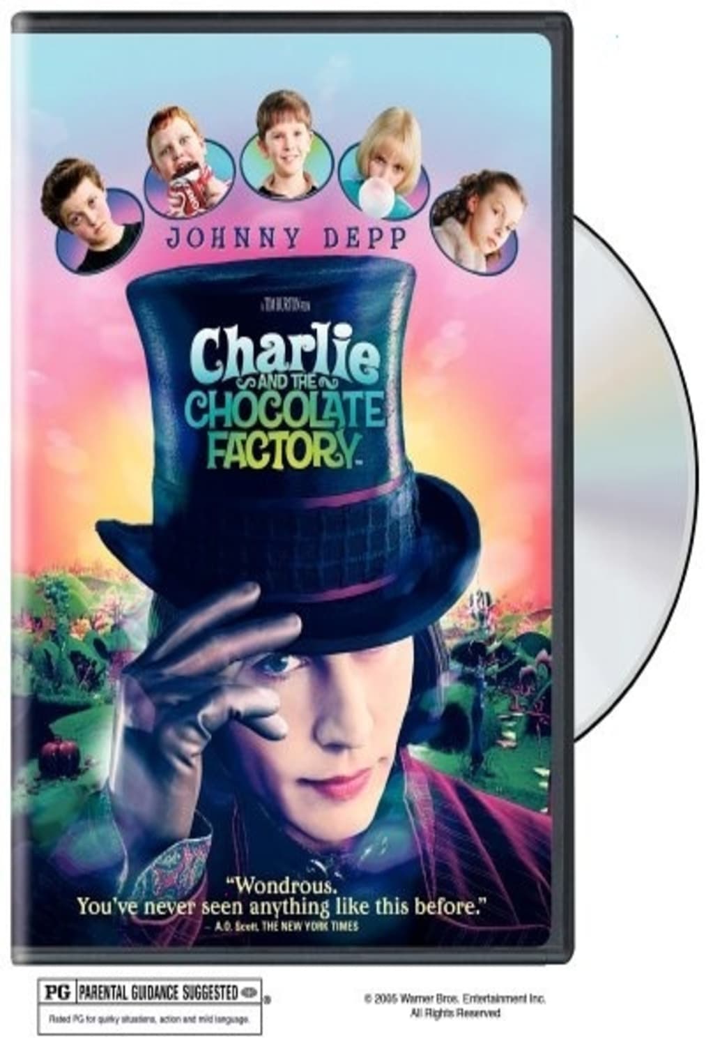 Charlie and the Chocolate Factory (DVD) on MovieShack