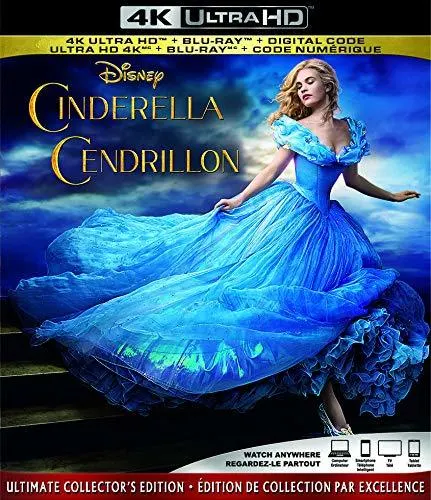 Cinderella (Live Action) (4K-UHD) on MovieShack