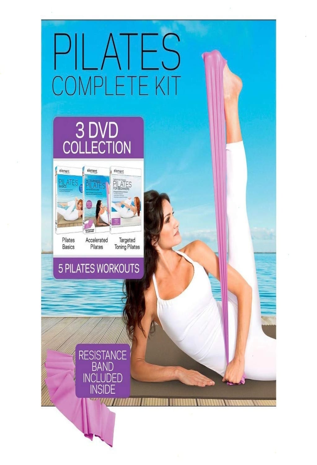 Element Pilates Complete Kit Collection – 3 Discs (DVD) on MovieShack