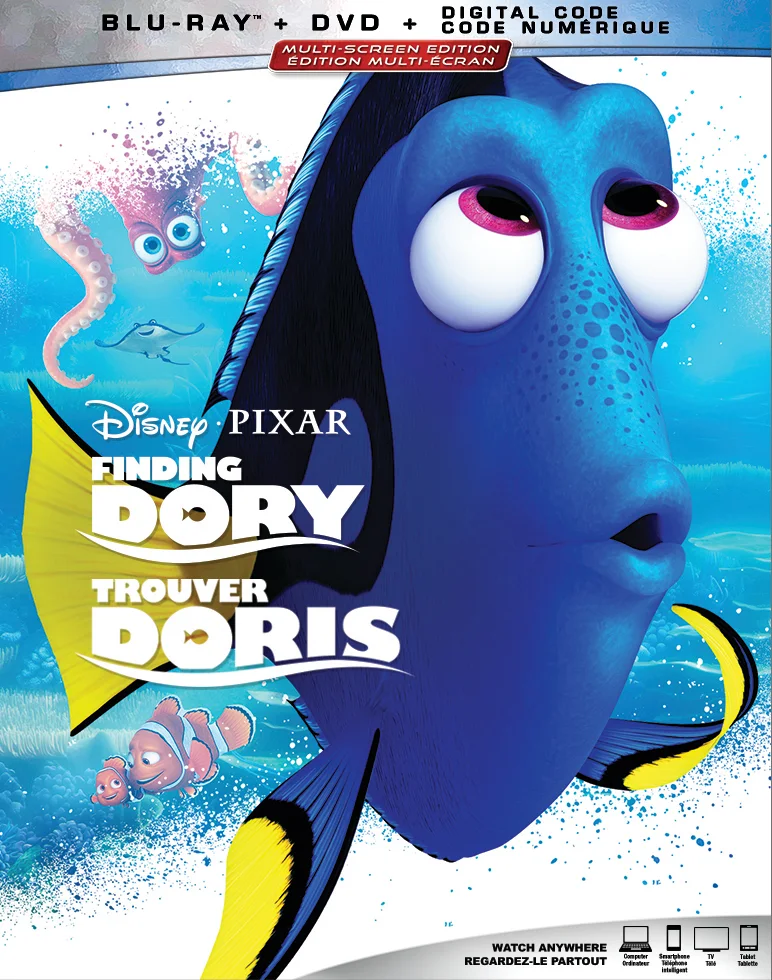 Finding Dory (2019 re-issue) (Blu-ray/DVD Combo)