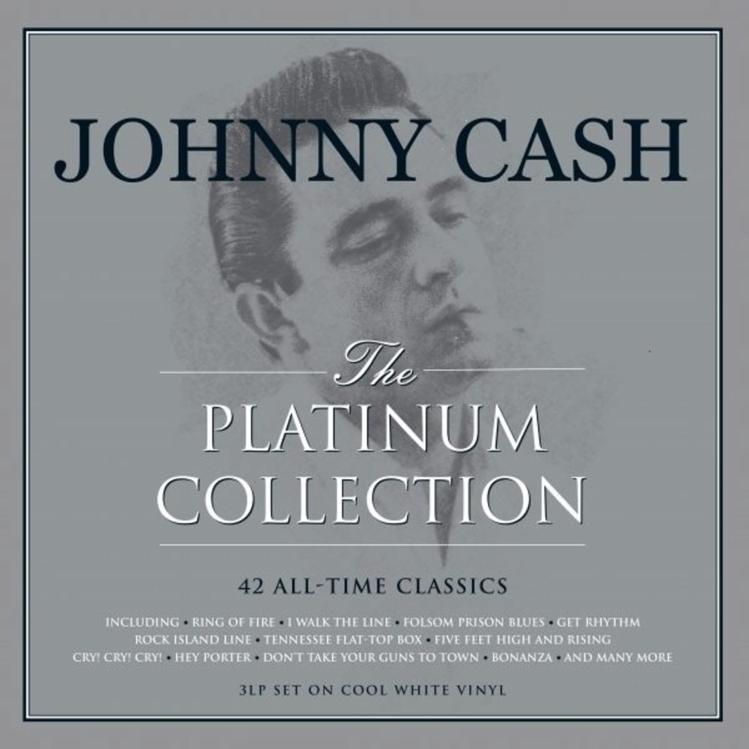 JOHNNY CASH – The Platinum Collection [Gatefold, 3LP White Vinyl Set] on MovieShack