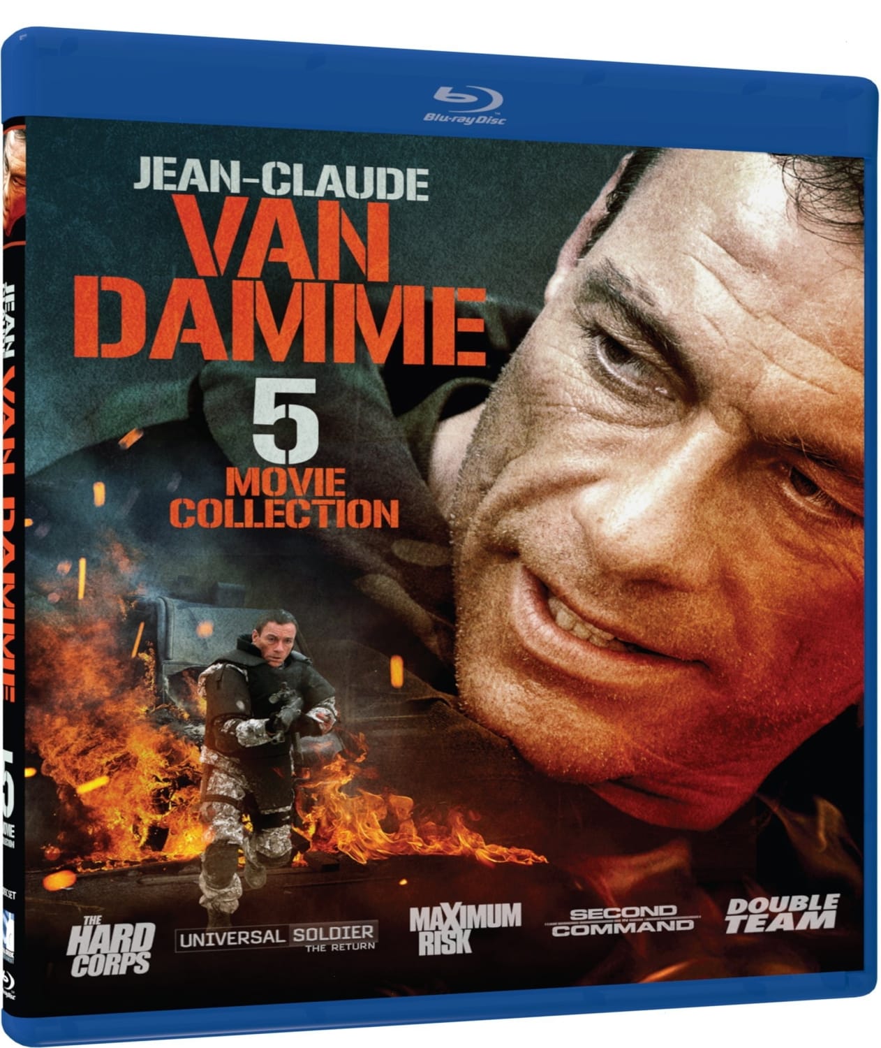 Jean Claude Van Damme – Hard Corps / Double Team / Maximum Risk / Universal Soldier Return / Second In Command (Blu-ray) on MovieShack