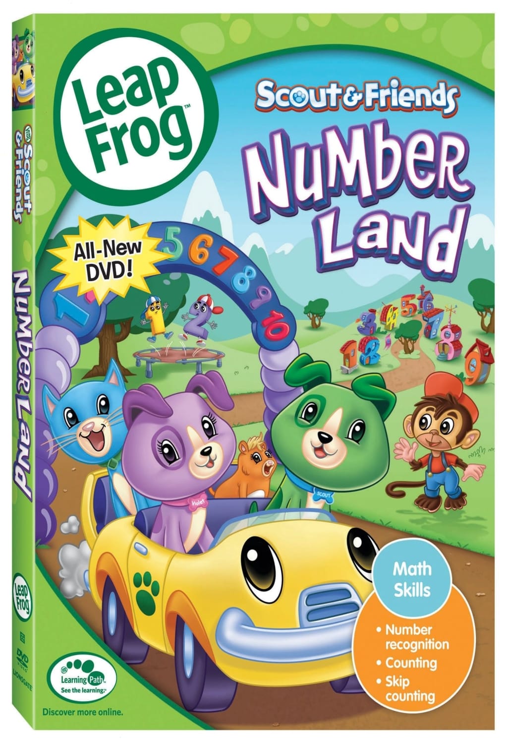 Leap Frog: Scout & Friends: Number Land (DVD) on MovieShack