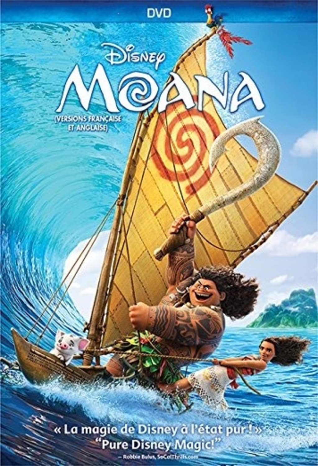Moana (Bilingual) (DVD) on MovieShack