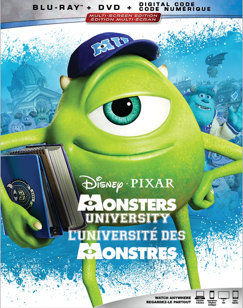 Monsters University (2019 re-issue) (Blu-ray/DVD Combo) on MovieShack