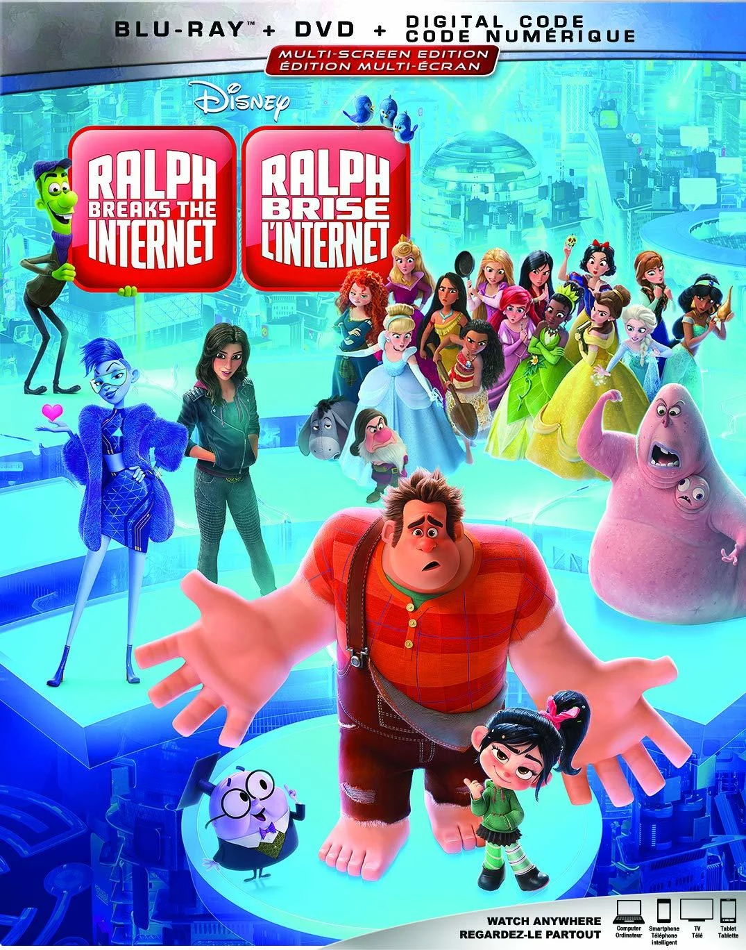 Ralph Breaks the Internet (Blu-ray/DVD Combo) on MovieShack
