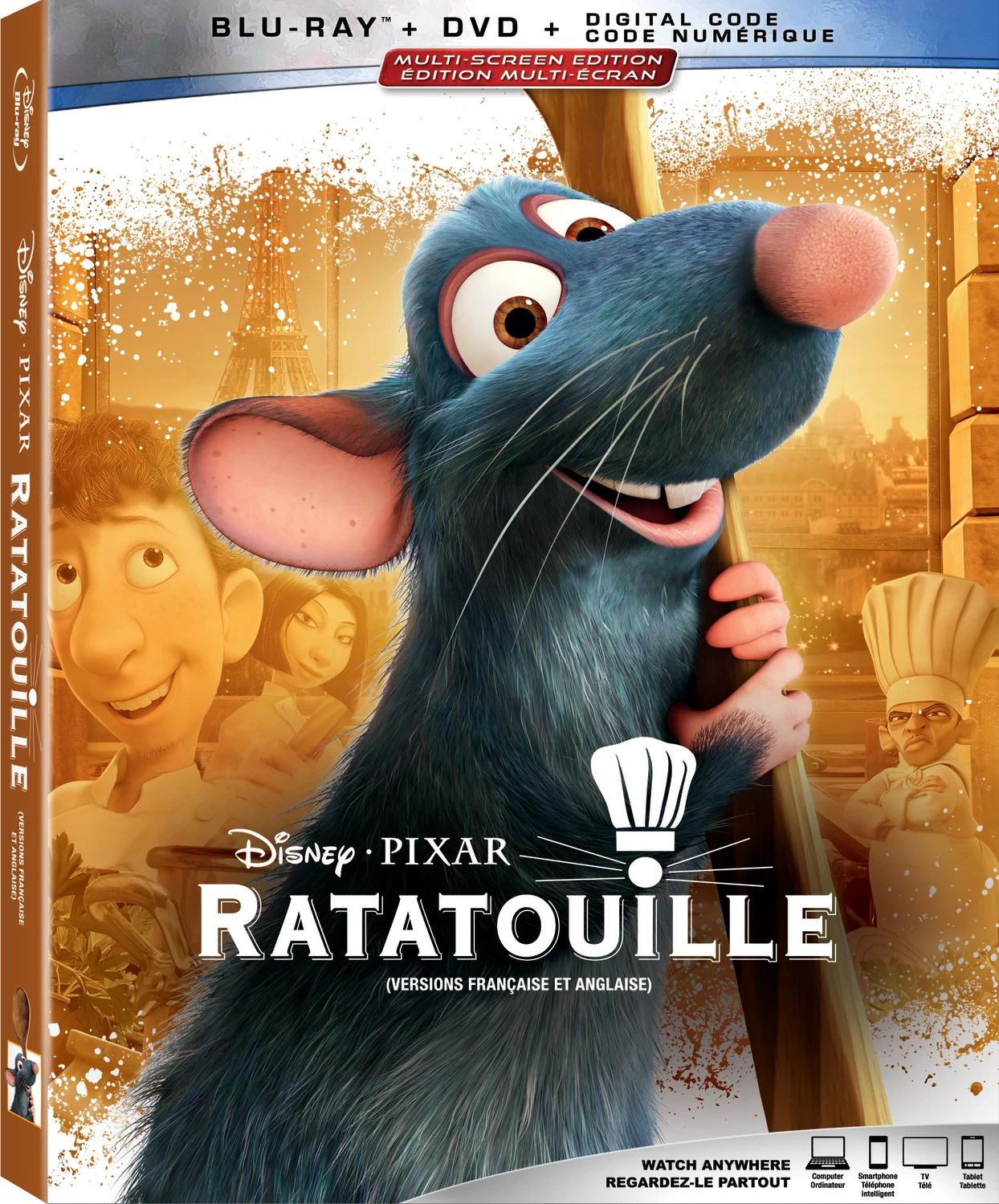 Ratatouille (2019 re-issue) (Blu-ray/DVD Combo) on MovieShack
