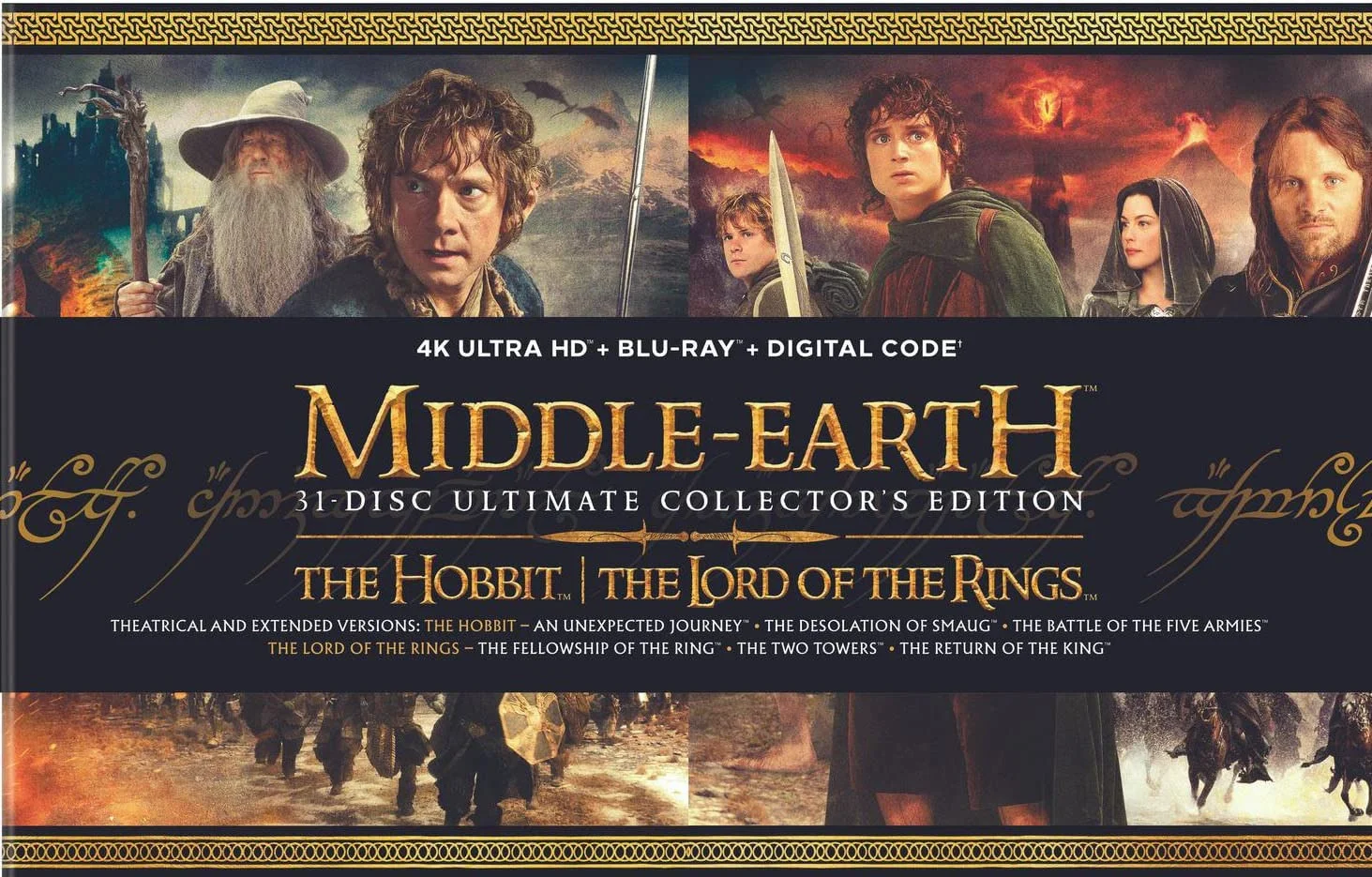 Middle Earth: 6 Film Ultimate Collector’s Edition (4K-UHD) on MovieShack