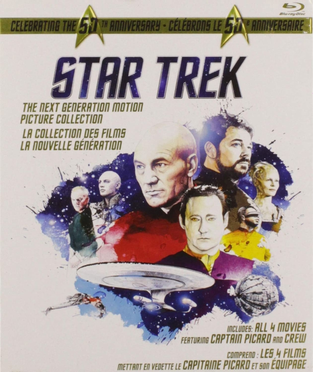 Star Trek – The Next Generation Motion Picture Collection (Blu-ray) (Bilingual)