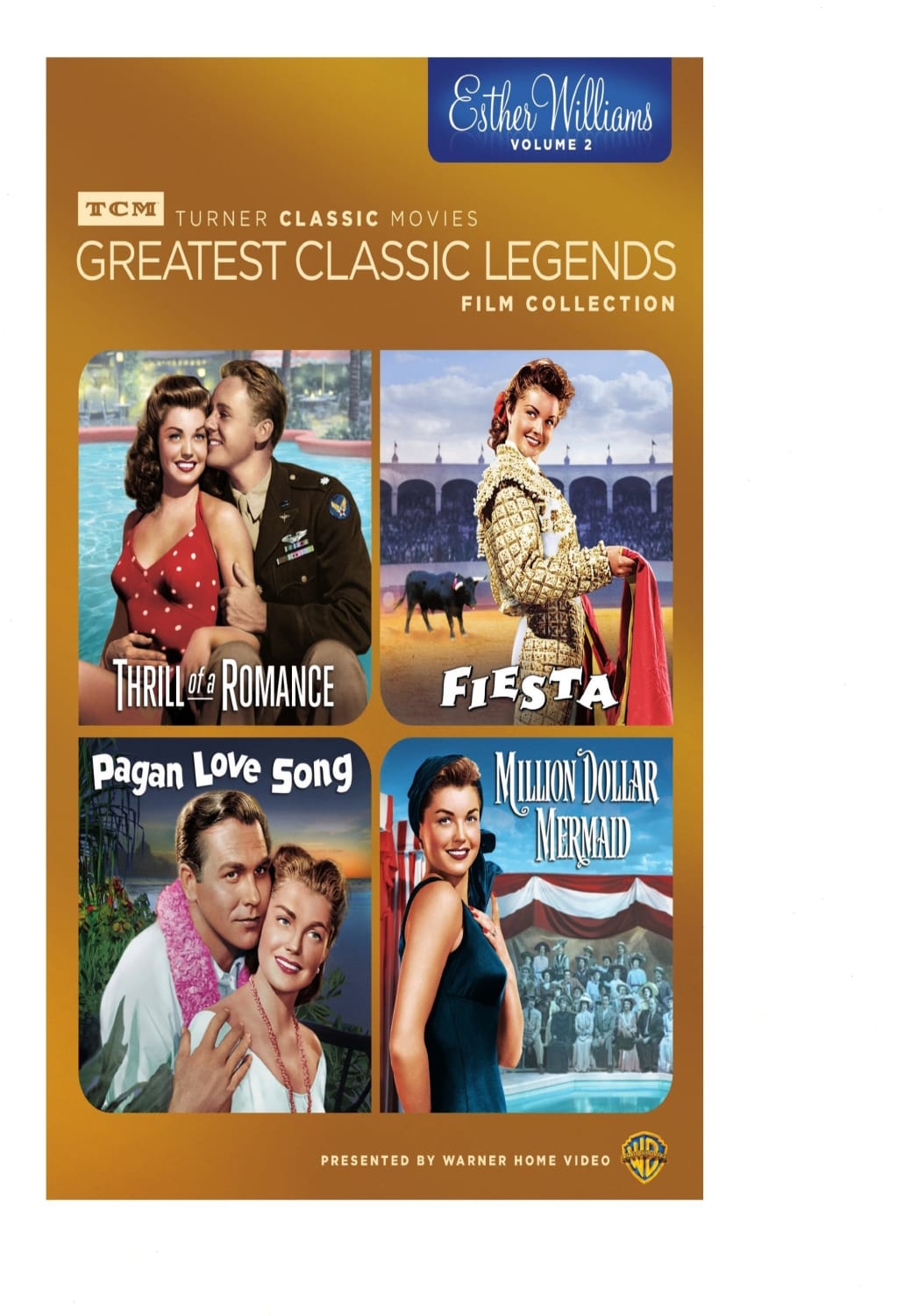 Esther Williams – Million Dollar Mermaid, Thrill of Romance, Fiesta, Pagan Love Song (DVD) on MovieShack