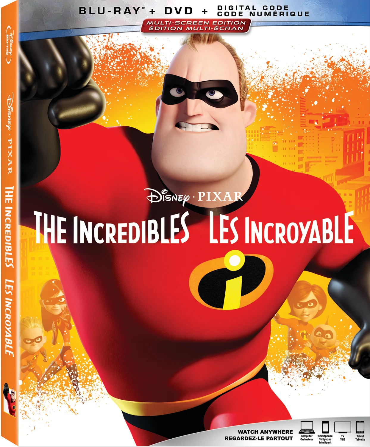 Incredibles, The (2019 re-issue) (Blu-ray/DVD Combo) on MovieShack