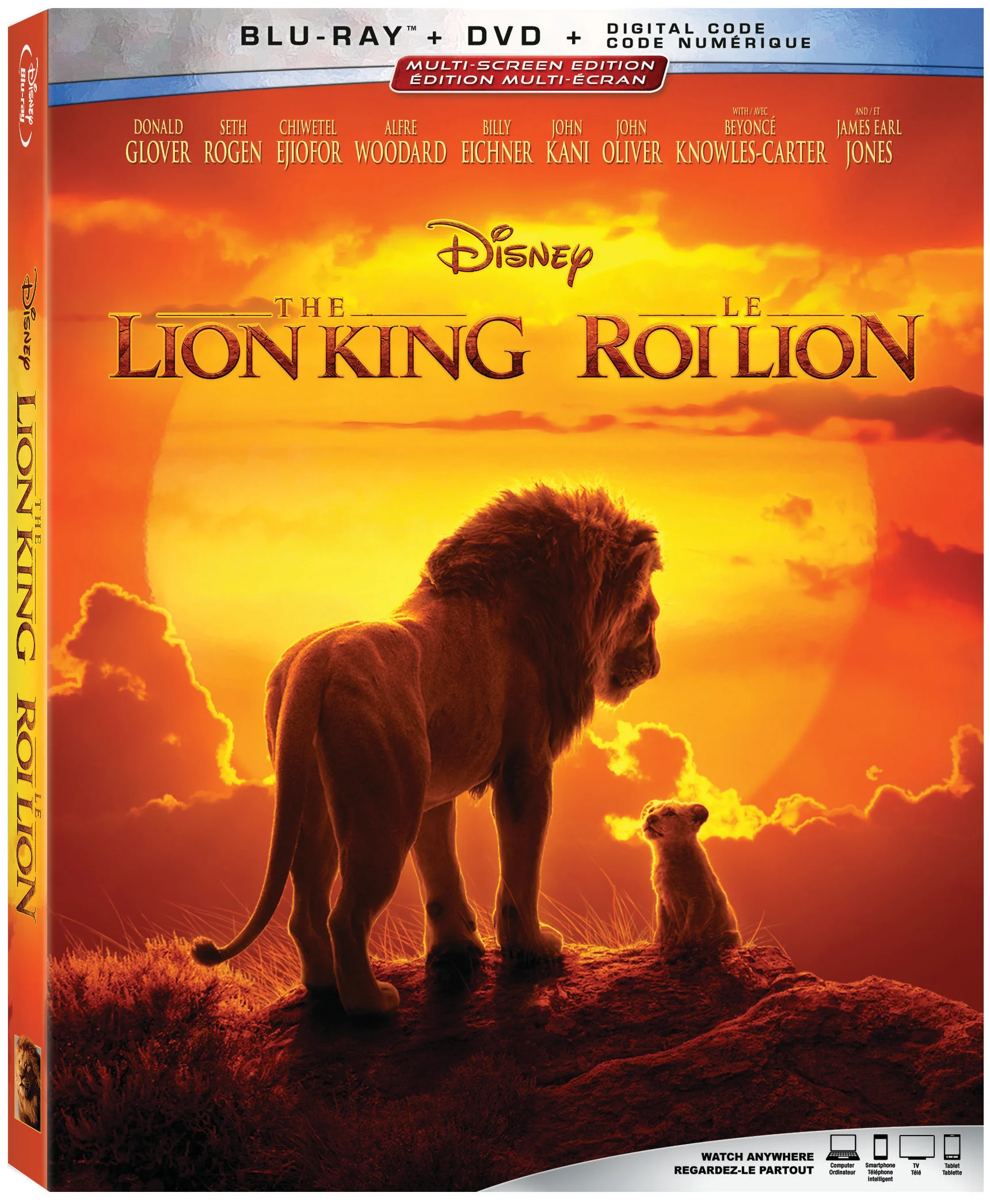 Lion King (2019) (Blu-ray/DVD Combo) on MovieShack