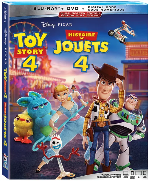 Toy Story 4 (Blu-ray/DVD Combo) on MovieShack