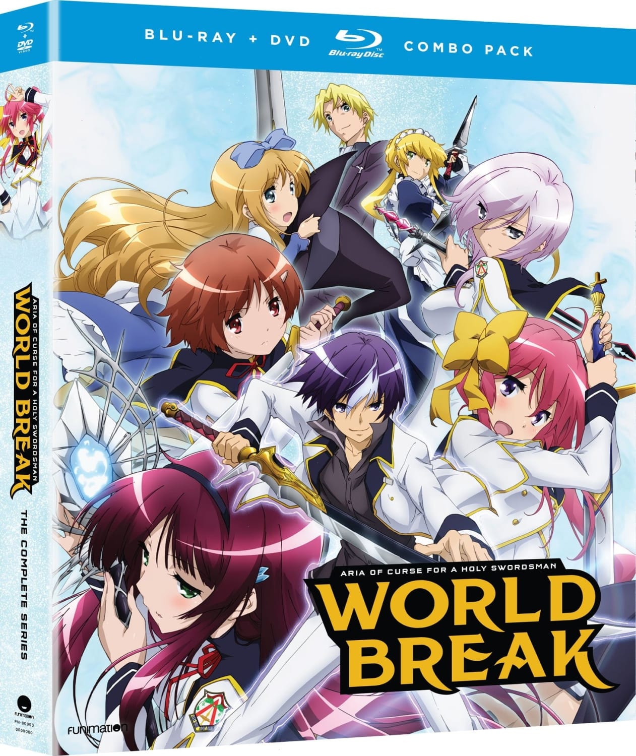 World Break: Aria of Curse for a Holy Swordsman – The Complete Series (Blu-ray) on MovieShack
