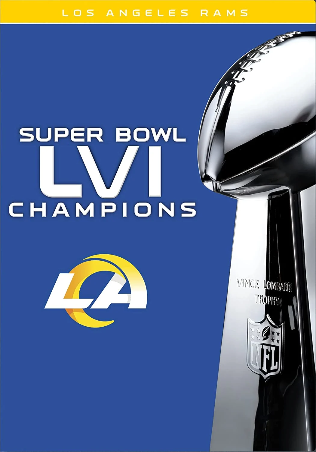 NFL Super Bowl LVI Champions: Los Angeles Rams (DVD) on MovieShack