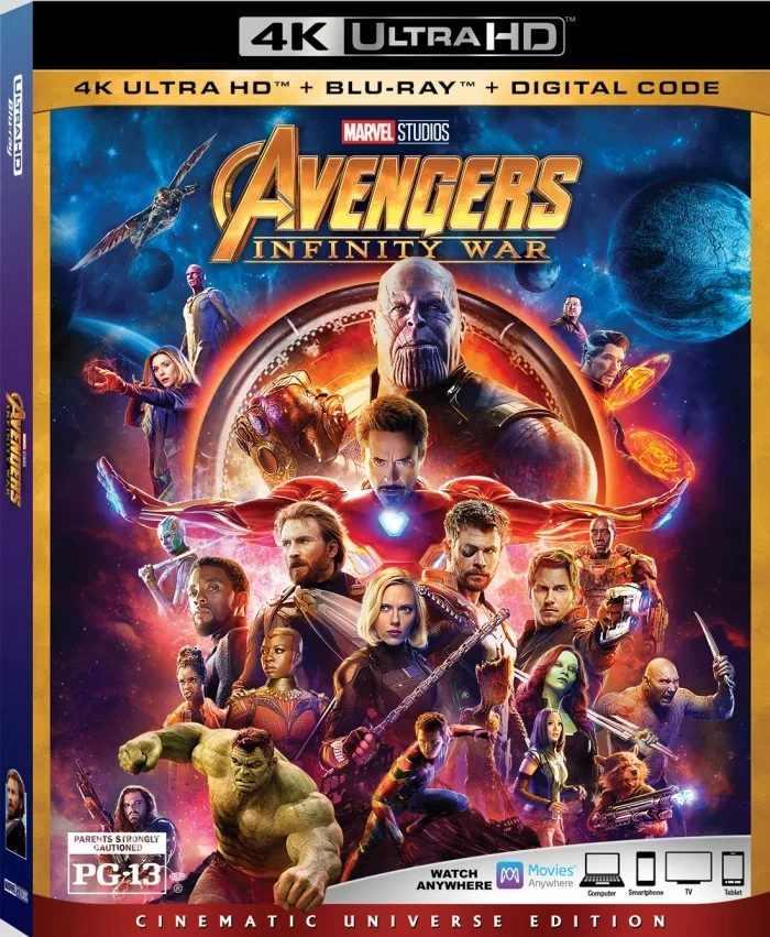 Avengers: Infinity War (4K-UHD) on MovieShack