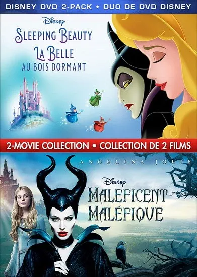Sleeping Beauty (Animated) & Maleficent – 2 Movie Collection (DVD) on MovieShack