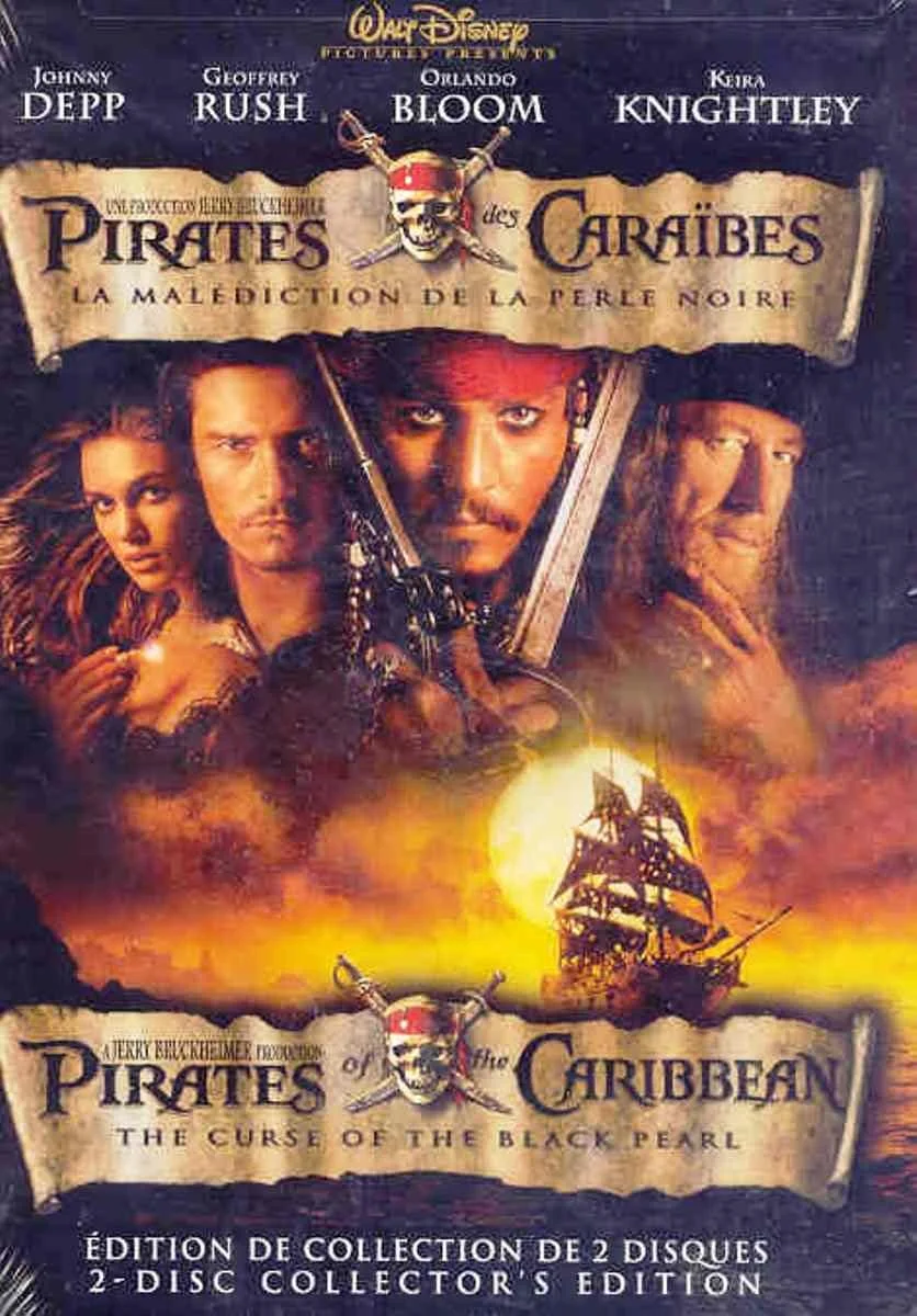 Pirates of the Caribbean: The Curse Of The Black Pearl (DVD) on MovieShack