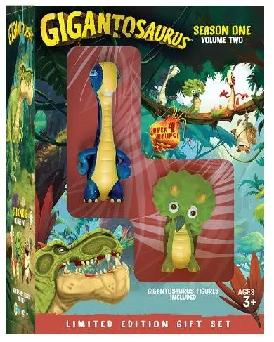 Gigantosaurus: S1 – V2 (with Figures) (DVD) on MovieShack