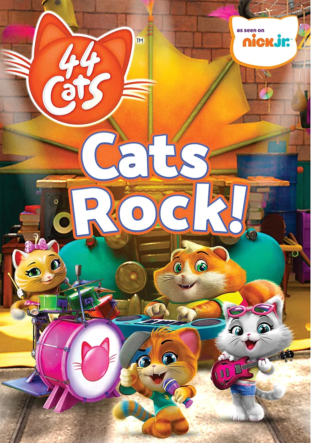 44 Cats: Cats Rock! (DVD) on MovieShack