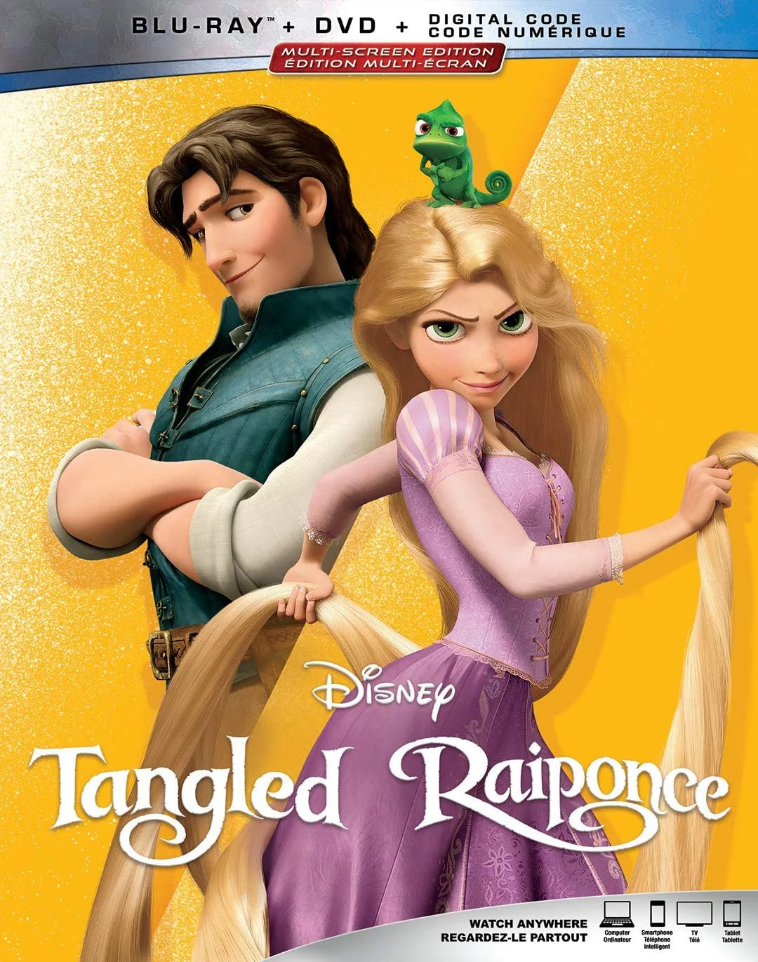 Tangled – Disney 100 PKG (Blu-ray/DVD Combo) on MovieShack