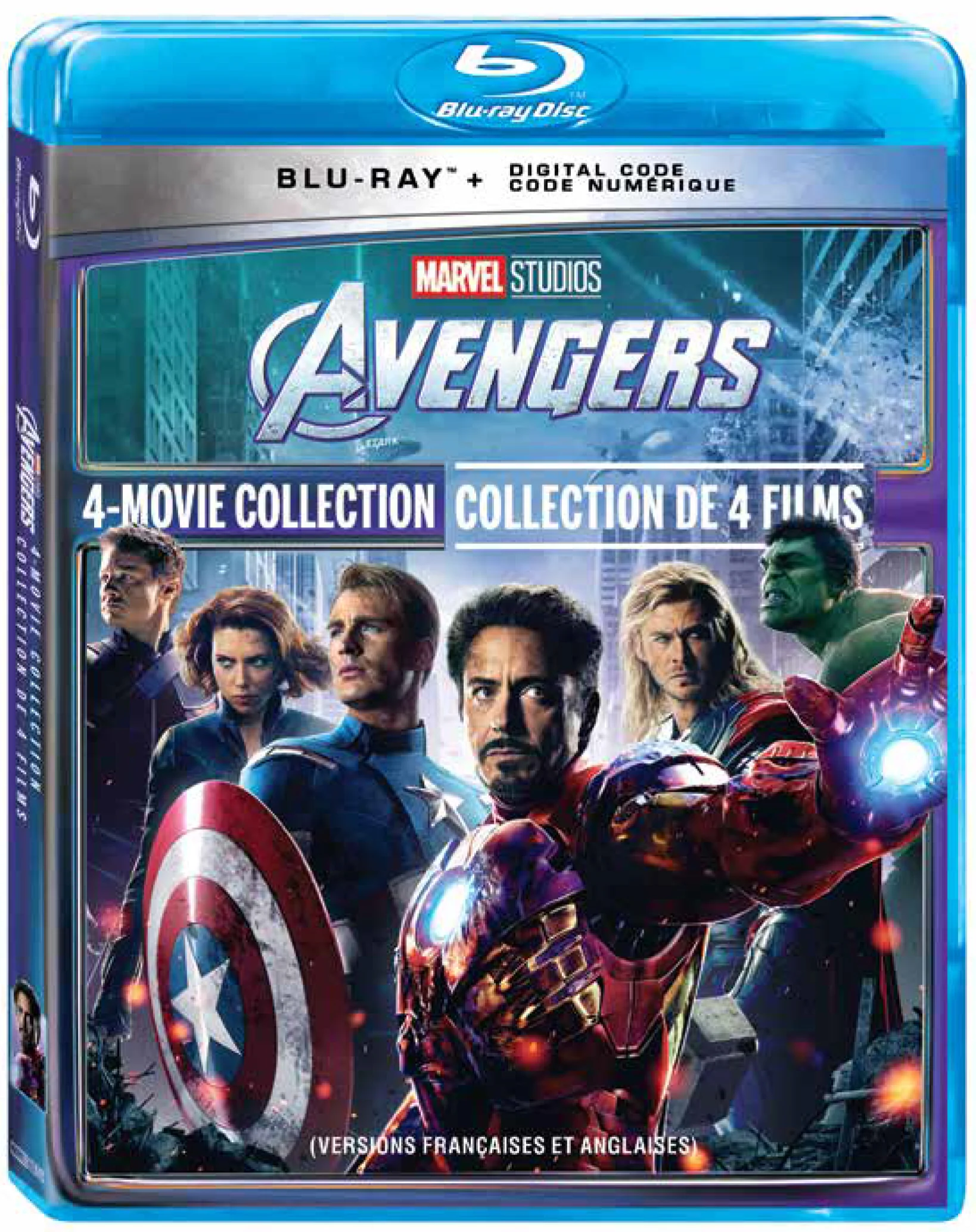 Avengers: 4 Movie Collection (Blu-ray) on MovieShack