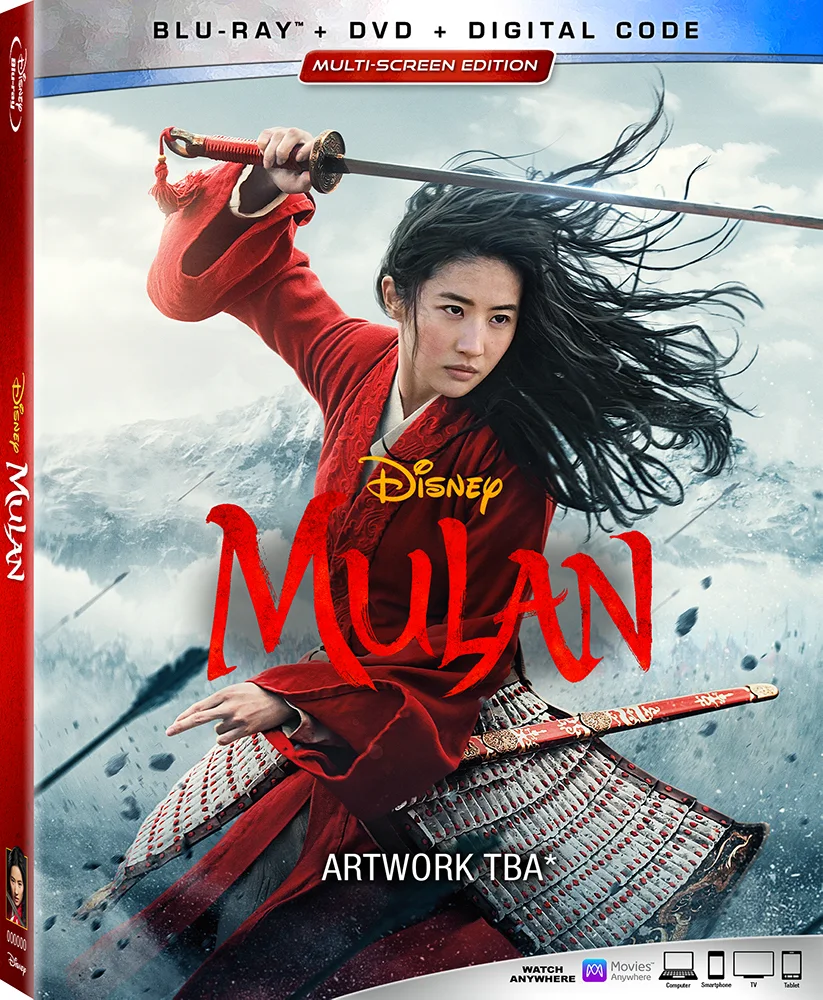 Mulan (2020) (Blu-ray/DVD Combo) on MovieShack