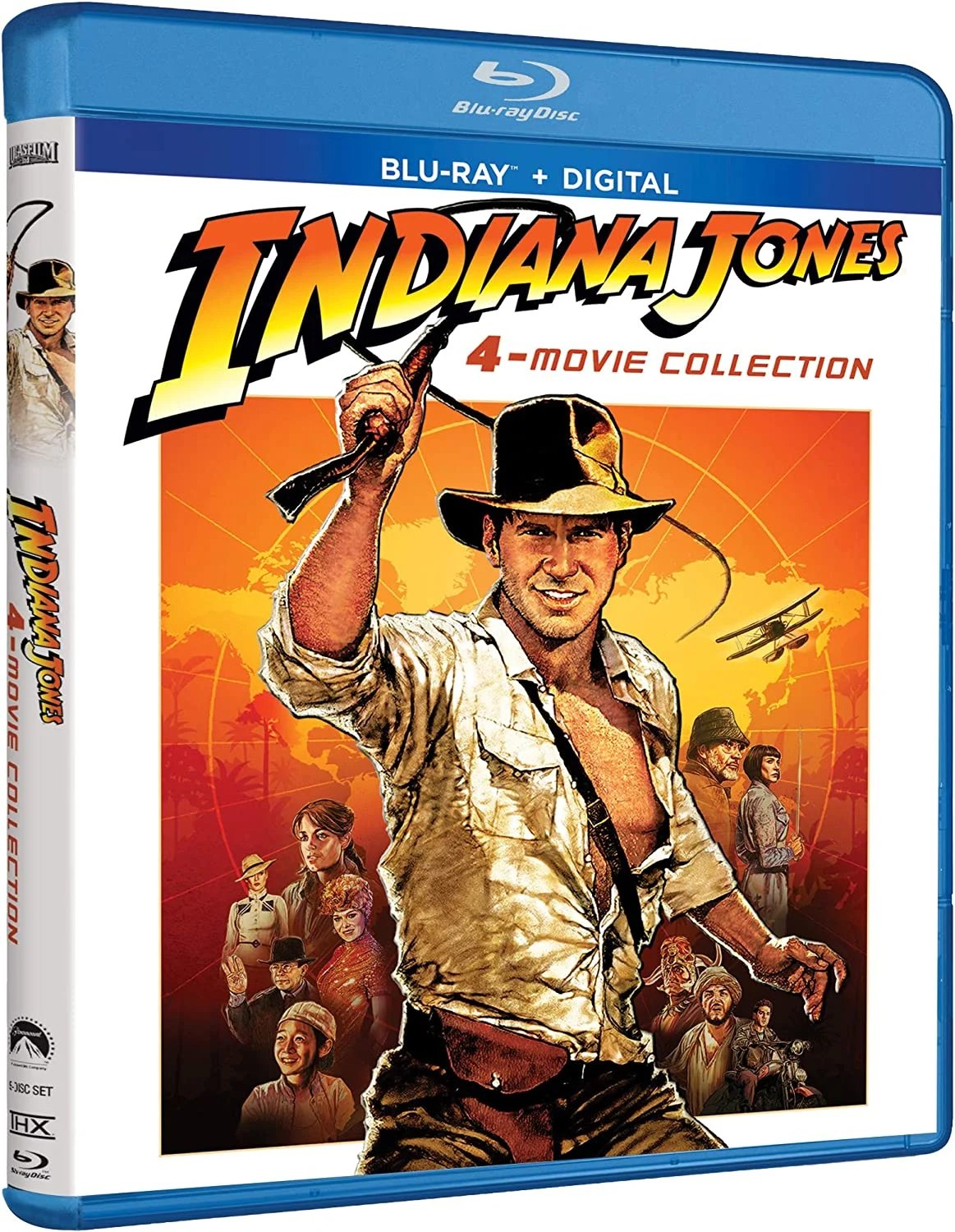 Indiana Jones 4-Movie Collection  (Blu-ray)