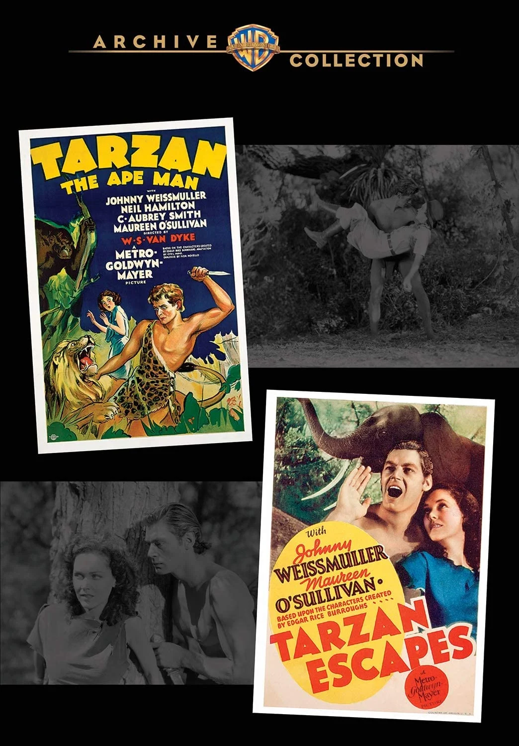 Tarzan the Ape Man & Tarzan Escapes (DVD) (MOD)