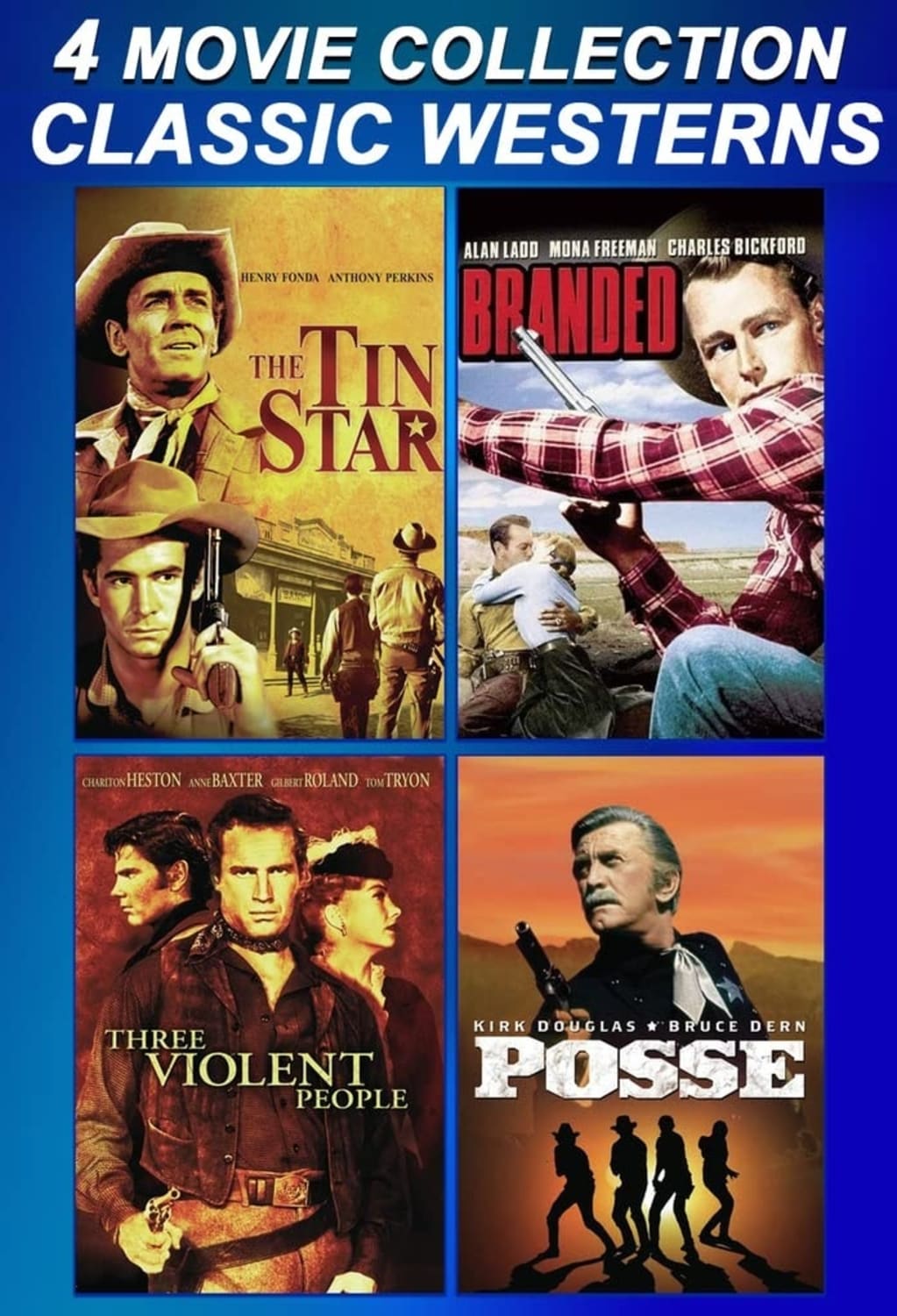Classic Westerns 4-Movie Collection (DVD) on MovieShack