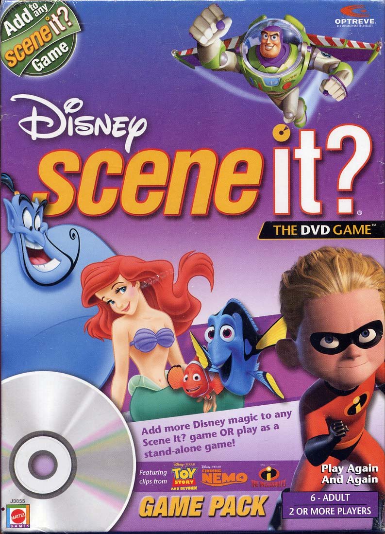 Disney Scene it? The DVD Game Pack on MovieShack
