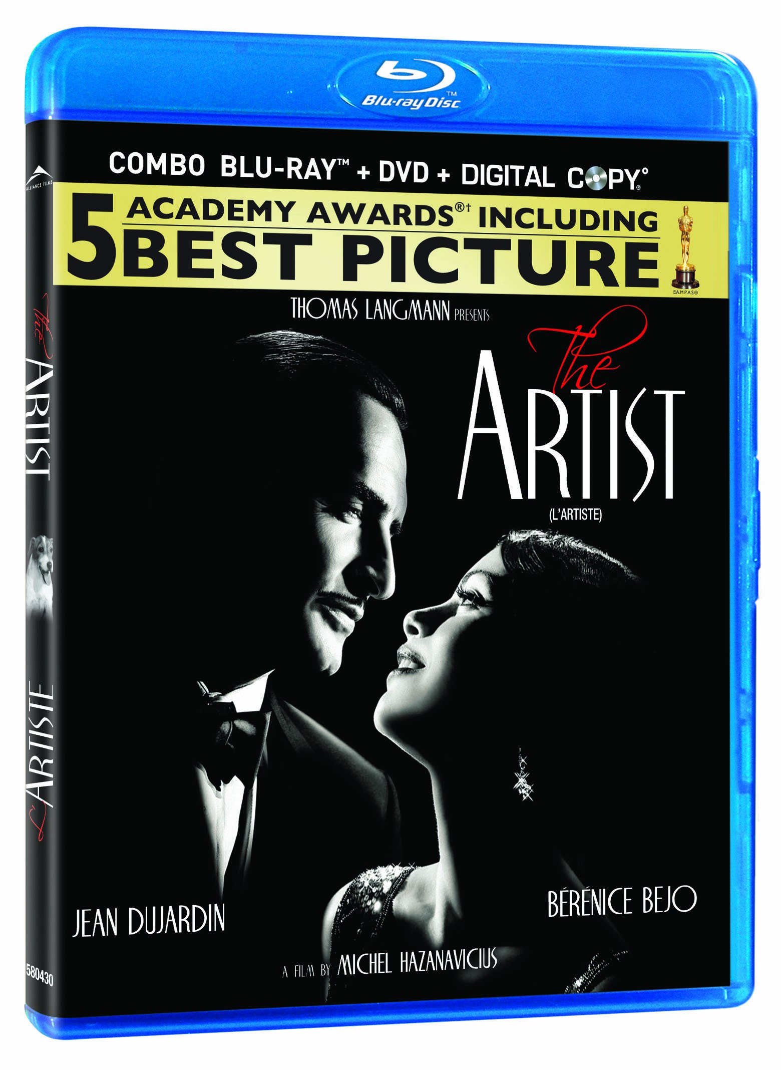 The Artist (Bilingual) [Blu-ray + DVD + Digital Copy] (Sous-titres français) on MovieShack