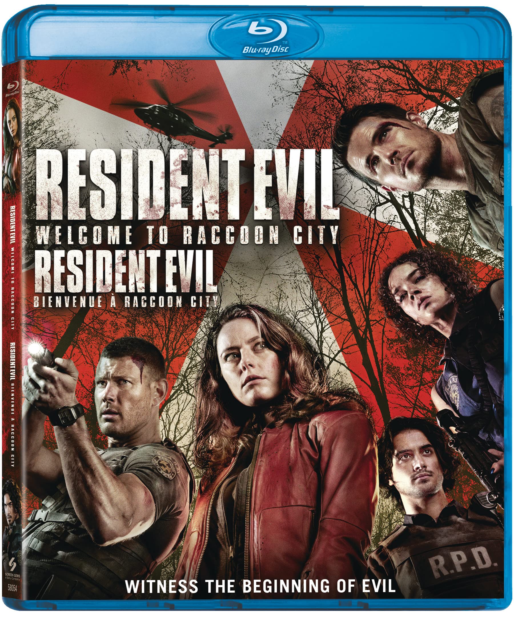 RESIDENT EVIL:  WELCOME TO RACCOON CITY – BILINGUAL – BLU-RAY (RESIDENT EVIL: BIENVENUE À RACCOON CITY) on MovieShack