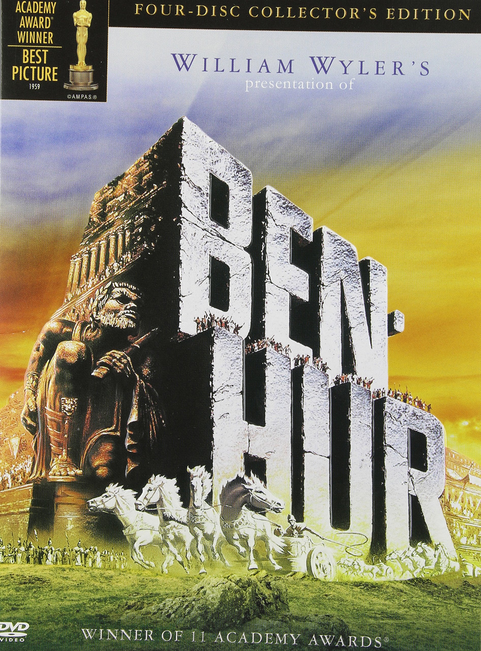 Ben-hur (1959/dvd/collect-edit/4 Disc/ws/ps/bible Study Book/eng-fr-sp Sub) on MovieShack