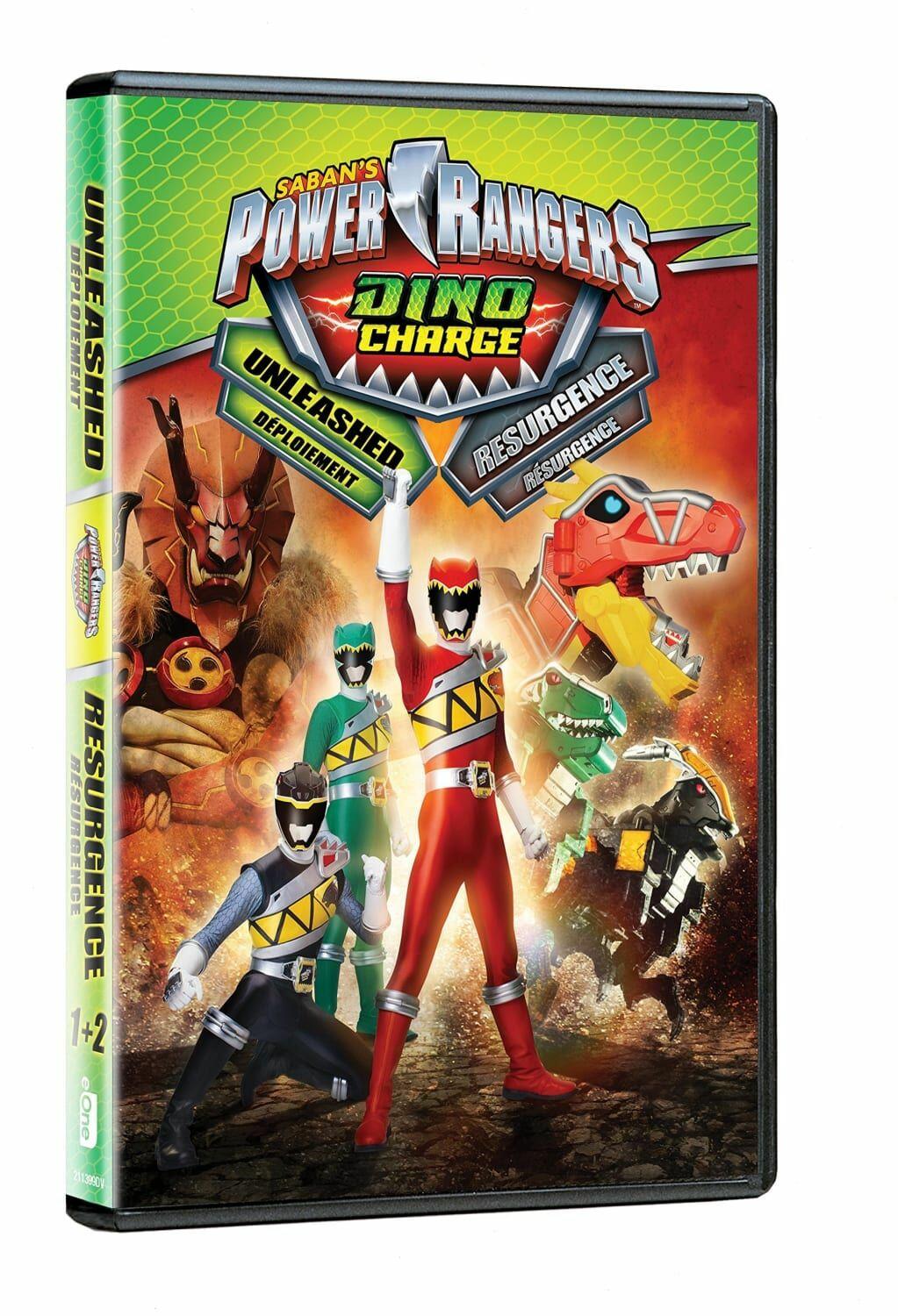 Power Rangers Dino Charge Vols 1 & 2 (DVD) on MovieShack