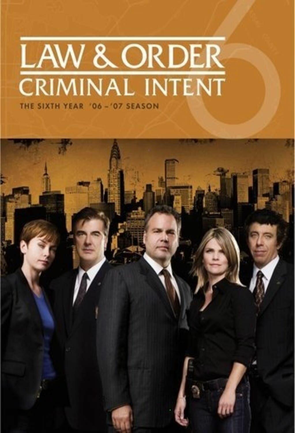 Law & Order – Criminal Intent – Season 6 (DVD)