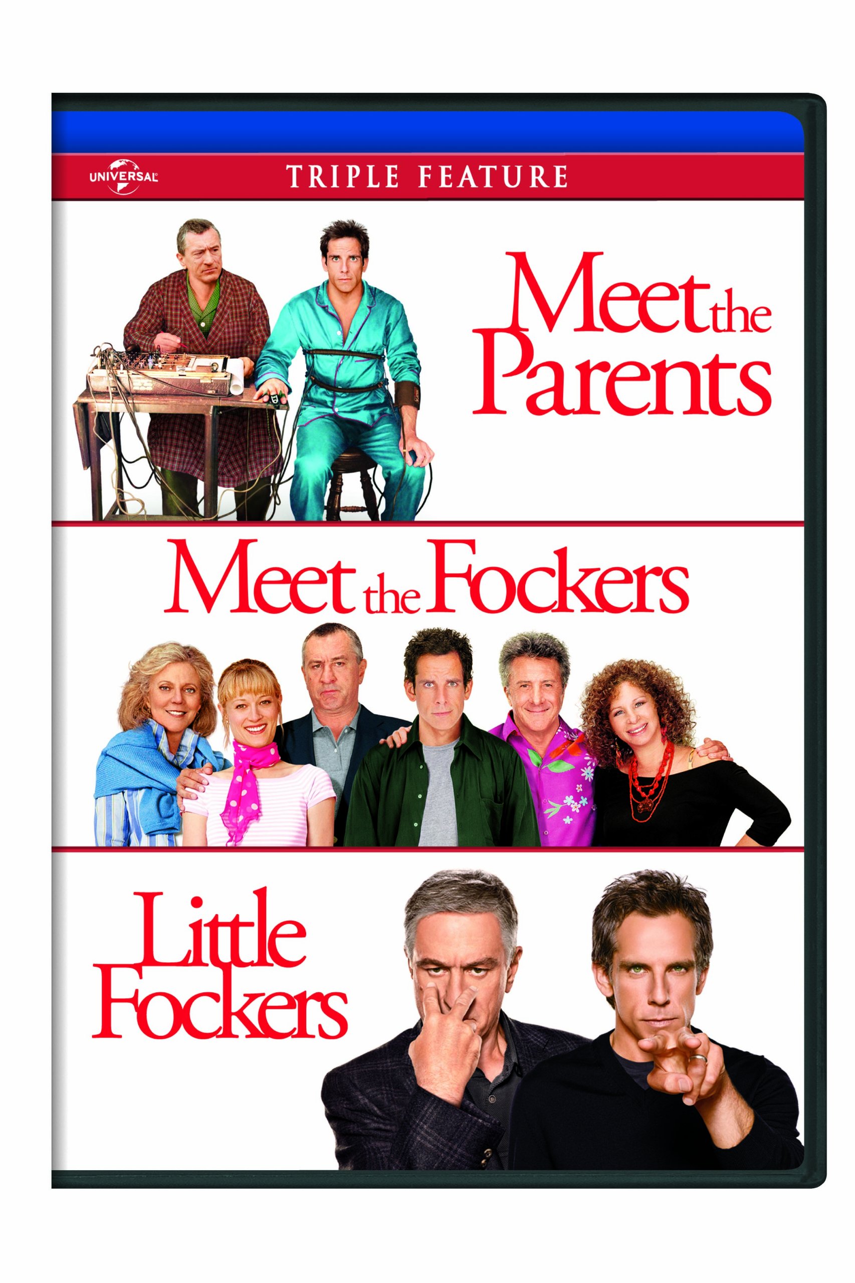 Meet the Parents / Meet the Fockers / Little Fockers Triple Feature [DVD] on MovieShack