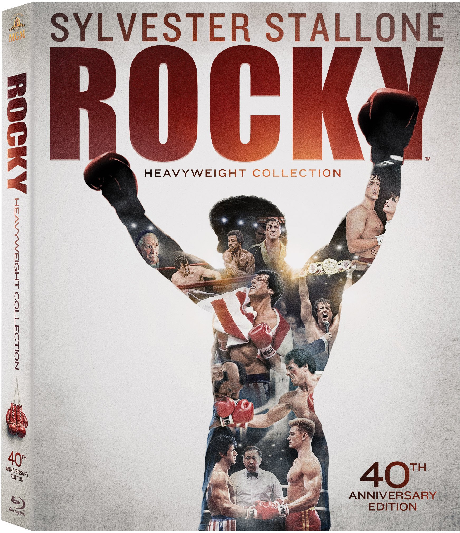 Rocky Heavyweight Collection(Rocky / Rocky II / Rocky III / Rocky IV / Rocky V / Rocky Balboa)( 40th Anniversary Edition) [Blu-ray]
